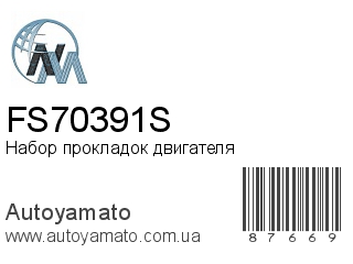 Набор прокладок двигателя FS70391S (NIPPON MOTORS)